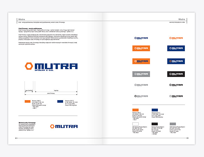 mutra sp. z o.o., projekt logo i podstawowje identyfikacji wizualnej przedsibiorstwa, corporate identity, CI