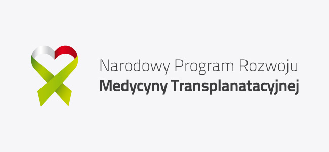 narodowy program medycyny transplantacyjnej, transplantologia, logo, identyfikacja