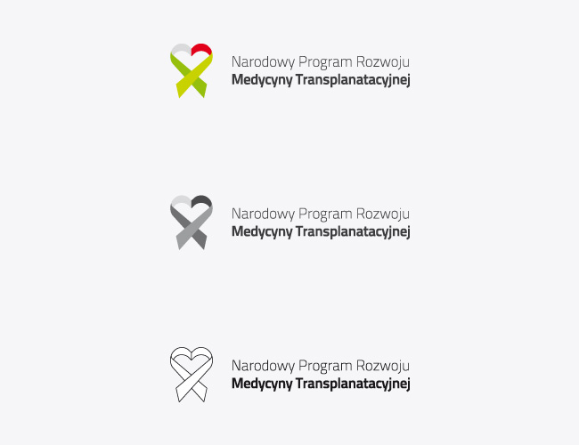 narodowy program medycyny transplantacyjnej, transplantologia, logo, identyfikacja