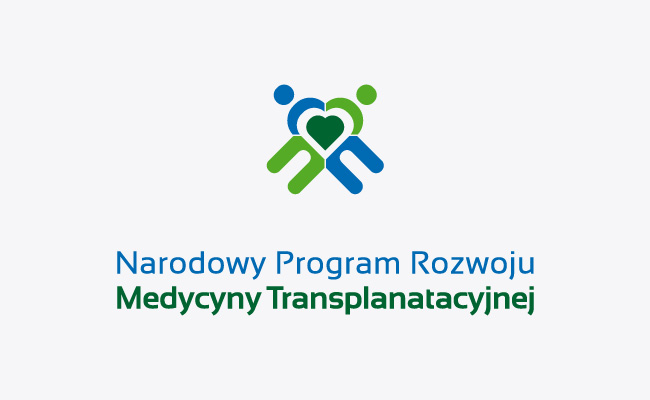 narodowy program medycyny transplantacyjnej, transplantologia, logo, identyfikacja