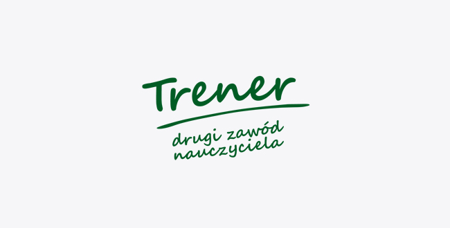 trener - drugi zawd nauczyciela, efs, projektowanie znaku, identyfikacja projektu unijnego, projekt logo, logo design