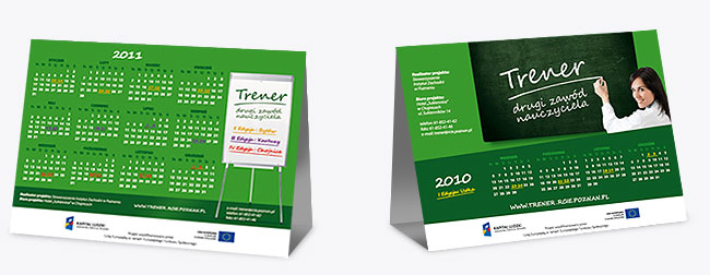 trener - drugi zawd nauczyciela, efs, projektowanie znaku, identyfikacja projektu unijnego, projekt logo, logo design