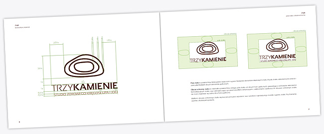 trzy kamienie, spa, wellness, yoga, fitness, logo, identyfikacja, identity, CI
