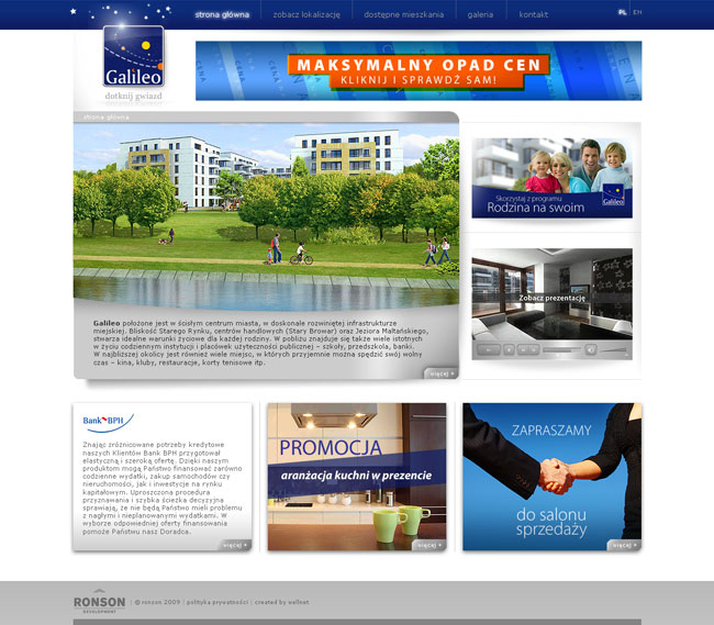 galileo, ronson, deweloper, serwis inwestycji mieszkaniowej, mieszkania, apartamenty, pozna
