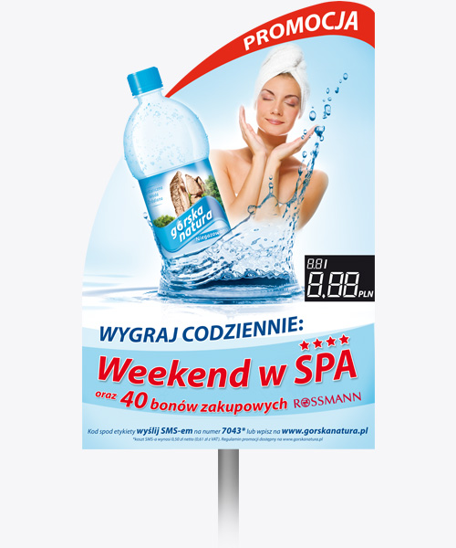 górska natura, pepsico, key visual, nośniki promocji, projektant, art director