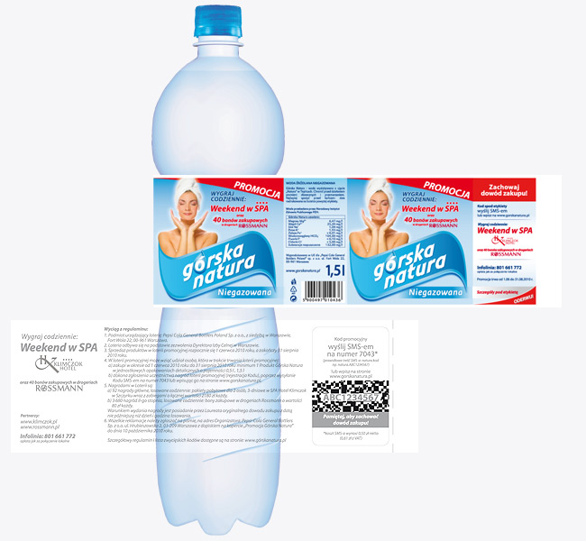 górska natura, pepsico, key visual, nośniki promocji, projektant, art director