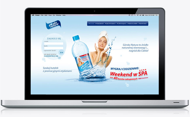 górska natura, pepsico, key visual, nośniki promocji, projektant, art director