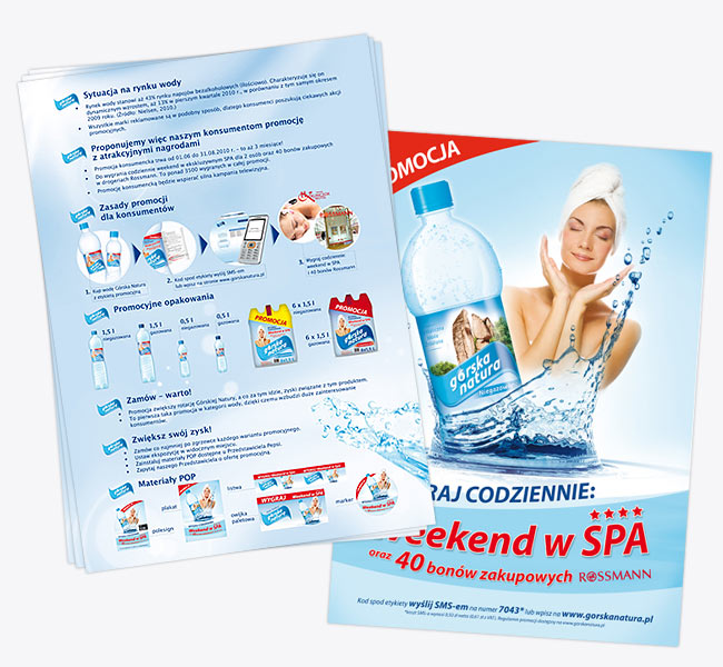 górska natura, pepsico, key visual, nośniki promocji, projektant, art director