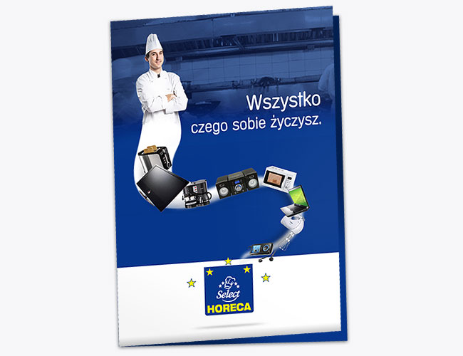 HoReCa Select, Makro Cash and Carry, key visual, strategia komunikacji marki, projekt graficzny, studio graficzne, agencja reklamowa, grafik, freelancer, tomasz sobiak