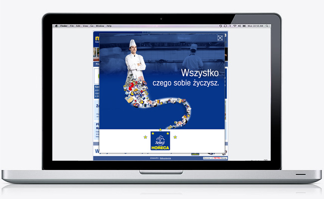 HoReCa Select, Makro Cash and Carry, key visual, strategia komunikacji marki, projekt graficzny, studio graficzne, agencja reklamowa, grafik, freelancer, tomasz sobiak