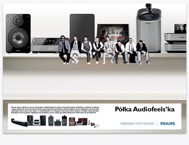 promocja produktowa Philips audio