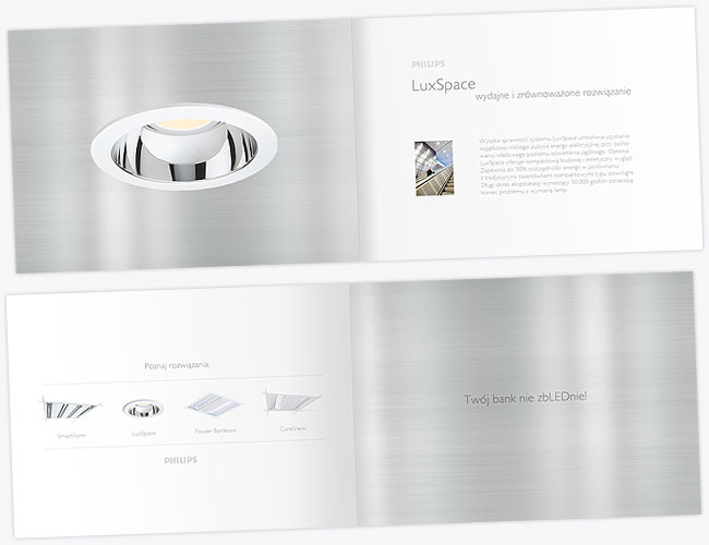 philips, mailing skierowany do bankw, tomasz sobiak, grafik, projektant, grafik kreatywny