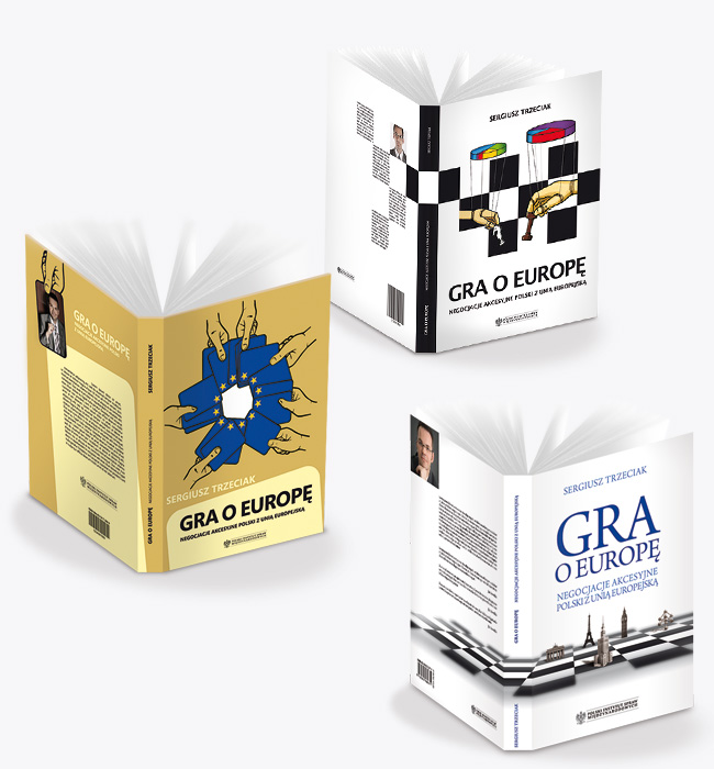 gra o europ, sergiusz trzeciak, projekt okadki ksiki, book cover design