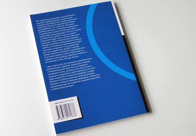 zarzdzanie mark, kreowanie marki, branding, wydawnictwo, AE, UE, Akademia Ekonomiczna w Poznaniu, Uniwersytet Ekonomiczny, pozna, tomasz sobiak, grafik, projektant