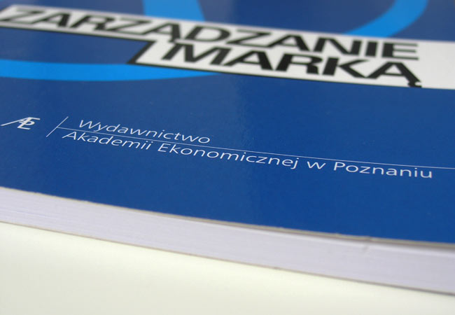 zarzdzanie mark, kreowanie marki, branding, wydawnictwo, AE, UE, Akademia Ekonomiczna w Poznaniu, Uniwersytet Ekonomiczny, pozna, tomasz sobiak, grafik, projektant