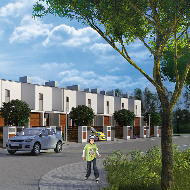 wizualizacja, osiedle, inwestycja mieszkaniowa, wizualizacje, chilli city, ronson development