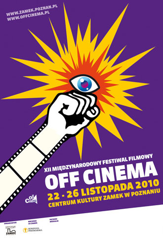 off cinema 2010, plakat, konkurs, ck zamek, tomasz sobiak, grafik, projektant, plastyk, plakacista